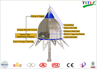 3.5kg système de parafoudre du poids net ESE, système durable de protection contre la foudre