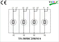 120kA type conformité de la CE de dispositif de protection de montée subite pour les standards électriques