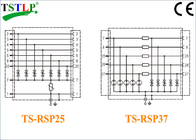 25/37 dispositif antiparasite de montée subite de la tension RS422/RS485/RS232 de goupilles pour la transmission à grande vitesse